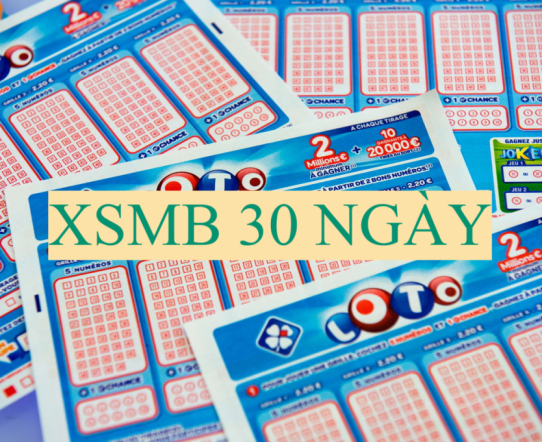 XSMB 30 ngày Sổ kết quả